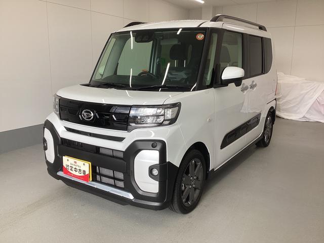 タントファンクロスターボ衝突被害軽減ブレーキ　横滑り防止装置　オートハイビーム　アイドリングストップ　ステアリングスイッチ　オートライト　キーフリーシステム　オートエアコン　ナビ　ドラレコ　パノラマカメラ　ＥＴＣ（岐阜県）の中古車