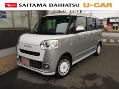 ムーヴキャンバスストライプスＧ両側電動スライドドア・ＬＥＤヘッドライト・オートライト・オートマチックハイビーム・プッシュスタートボタン・アイドリングストップ・シートヒーター・電動パーキングブレーキ・スマートアシスト