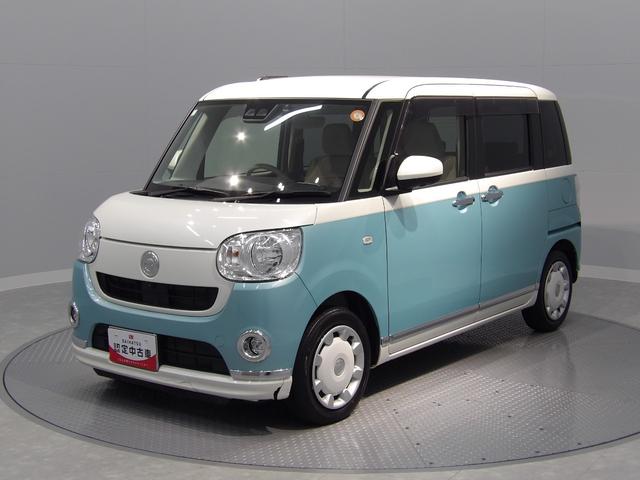 ムーヴキャンバスＸメイクアップリミテッド　ＳＡIII４ＷＤ　ナビ　全周囲モニター　純正エンジンスターター　両側パワースライドドア　ナビ連動ドライブレコーダー（岩手県）の中古車