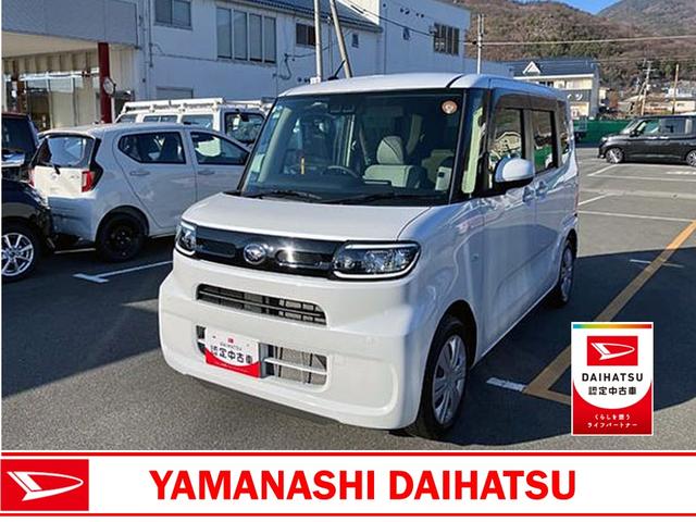 タントＸ　純正ナビゲーション　バックモニタースマートアシスト・ＬＥＤヘッドランプ・ヘッドランプ自動消灯機能・プッシュエンジンスタート・セキュリティアラーム・オートエアコン・左側パワースライドドア・電動格納ドアミラー（山梨県）の中古車