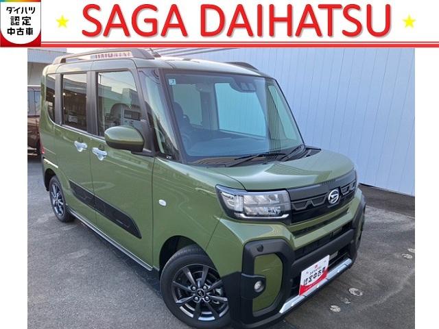タントファンクロス両側電動スライドドア・プッシュボタンスタート・ステアリングスイッチ・オートエアコン・キーフリーシステム・シートヒーター・バックカメラ対応・アルミホイール・パワーウィンドウ（佐賀県）の中古車