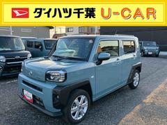 タフトＧガラスルーフ　ルーフレール　１５インチアルミ　ＬＥＤヘッドライト＆フォグランプ　バックカメラ　シートヒーター　電動駐車ブレーキ　自動追従クルコン　コーナーセンサー　衝突被害軽減ブレーキ