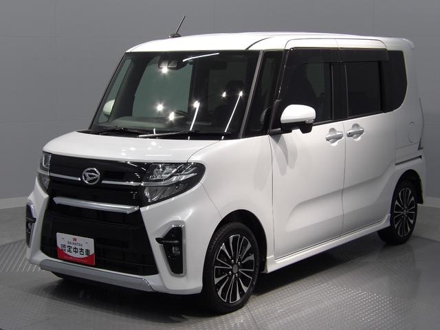 タントカスタムＲＳ４ＷＤ　プッシュスタート　純正エンジンスターター　フロント両席シートヒーター　ナビ　ナビ連動ドラレコ　バックカメラ　ＬＥＤヘッドライト　ＥＴＣ　アダプティブクルーズコントロール　両側パワースライドドア（岩手県）の中古車