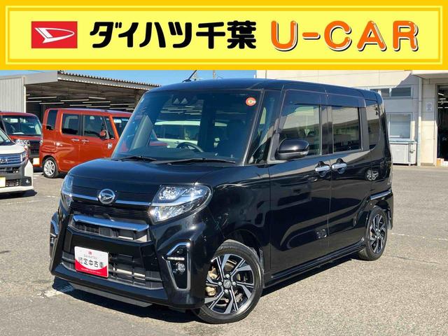 タントカスタムＸＣＤ／ＤＶＤ／ＢＴ／ＵＳＢ　バックカメラ　前後ドラレコ　ＥＴＣ　両側電動スライド　ＬＥＤヘッドライト　オートライト　オートハイビーム　スマアシ　前後コ−ナ−センサー　シートヒーター　キーフリー　アルミ（千葉県）の中古車