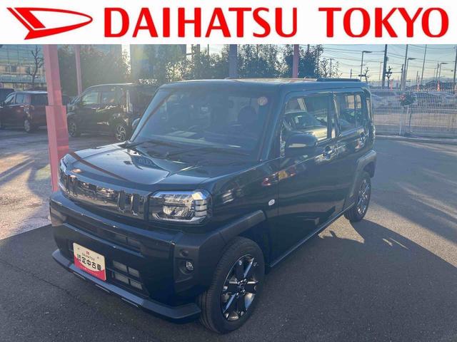 タフトＧ　ダーククロムベンチャー　９インチディスプレイオーディオ！保証　新車保証・まごころ保証　１年間・走行距離無制限付き　走行距離２４５７ｋｍ　９インチスマホ連携ディスプレイオーディオ　バックモニター　アダブティブクルーズコントロール　電動パーキング　シートヒータ（東京都）の中古車