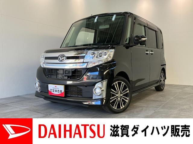 タントカスタムＲＳ　ＳＡ　ディスプレイオーディオ　バックカメラ衝突被害軽減ブレーキ　ディスプレイオーディオ　Ｂｌｕｅｔｏｏｔｈ　ＵＳＢ　ＤＶＤ再生　バックカメラ　ドラレコ　ＥＴＣ　両側電動スライドドア　ＬＥＤヘッドライト　オートライト　タイヤ４本新品交換済み（滋賀県）の中古車
