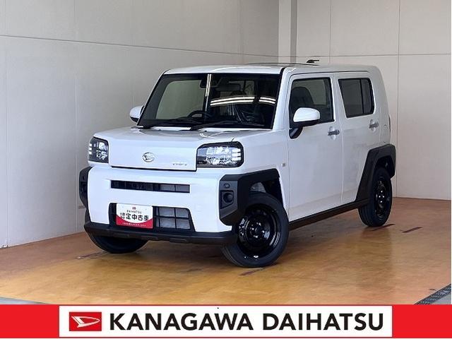 タフトＸサポカーＳワイド適合　スカイフィールトップ　Ｂカメラ　ステアリングスイッチ　オートエアコン　電動パーキングブレーキ　Ｐスタート　コーナーセンサー　アイドリングストップ　オートハイビーム　キーフリー（神奈川県）の中古車