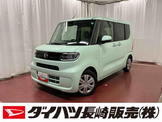 タントＸひょう害車　元試乗車　アイドリングストップ　衝突被害軽減システム　電動格納ミラー　スマートキー　ＬＥＤヘッドランプ　車線逸脱警報　オートマチックハイビーム　片側電動両側スライドドア　１オーナー（長崎県）の中古車