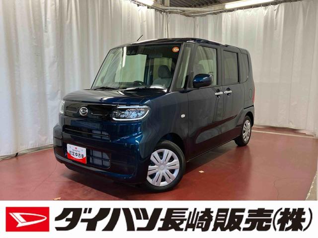 タントＸ届出済未使用車　元展示車　アイドリングストップ　衝突被害軽減システム　電動格納ミラー　スマートキー　ＬＥＤヘッドランプ　車線逸脱警報　オートマチックハイビーム　片側電動両側スライドドア　１オーナー（長崎県）の中古車