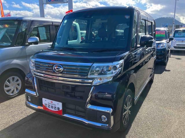 タントカスタムＸ　トップエディションＳＡII２ＷＤ　ＣＶＴ　６６０ｃｃ　ナビ　バックモニター　ＥＴＣ車載器　両側スライドドア　衝突被害軽減ブレーキ　横滑り防止装置　ＡＢＳ　アイドリングストップ　プッシュボタンスタート　オートエアコン（福島県）の中古車