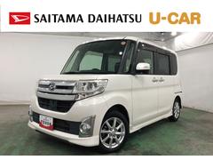 タントカスタムＸ　走行８５１３７キロ／車検整備付／タイヤ４本交換一年保証・走行距離無制限走行８５１３７キロ　ワンセグナビ　車検整備付　タイヤ４本交換　オートライト　ＬＥＤヘッドライト　ベンチシート　片側電動スライドドア