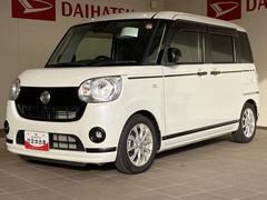 ムーヴキャンバスＧブラックアクセントリミテッド　ＳＡＩＩＩパノラマカメラ　レーンアシスト　ブルートゥース　ＤＶＤ再生　記録簿　キーフリー　アイドリングストップ　オートライト　ＥＴＣ　エアバッグ　スマートキー　ナビ　ＡＢＳ　禁煙車　ワンオーナー　ＳＤナビ