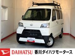 ハイゼットカーゴデラックスＳＡＩＩＩ　ナビ／ＥＴＣ／ドラレコワンオーナー　純正ナビ　純正ＥＴＣ　純正ドライブレコーダー　スマアシＩＩＩ　Ｂｌｕｅｔｏｏｔｈ接続　ＬＥＤヘッドランプ　両側スライドドア　キーレスエントリー　ルーフキャリア　取扱説明書