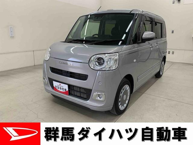 ムーヴキャンバスセオリーＧ　２ＷＤ両側電動スライドドア・ナビ・ドライブレコーダー・ＥＴＣ・ＬＥＤヘッドライト・オートライト・オートマチックハイビーム・プッシュスタートボタン・アイドリングストップ・スマートアシスト（群馬県）の中古車