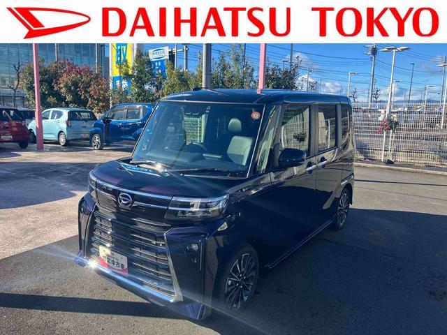 タントカスタムＲＳ　７インチナビ　ドラレコ　ＥＴＣ搭載！！保証　新車保証・まごころ保証　１年間・走行距離無制限付き・　走行距離２，０５１ｋｍ　７インチ純正ナビゲーション　前後ドライブレコーダー　バックモニター　ＥＴＣ　両側電動スライドドア　ＬＥＤヘッドライト（東京都）の中古車