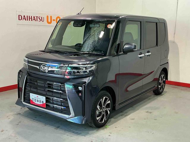 タントカスタムＸ衝突軽減ブレーキ　リアコーナーセンサー　車線逸脱防止　アイドリングストップ機能　盗難警報装置　ＬＥＤ　キーレスエントリー　前席シートヒーター　オートＬＥＤ　電動格納ミラー　スマキー（栃木県）の中古車