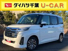 トールカスタムＧＬＥＤヘッドライト＆フォグランプ　アダプティブクルコン　１４インチアルミホイール　両側電動スライドドア　電動パーキングブレーキ　プッシュボタンスターター　コーナーセンサー　衝突被害軽減ブレーキ