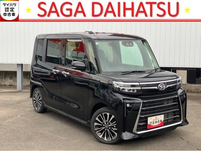 タントカスタムRS両側電動スライドドア・プッシュボタンスタート・ステアリングスイッチ・オートエアコン・キーフリーシステム・アルミホイール・パワーウィンドウ(佐賀県)の中古車