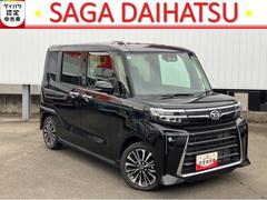 タントカスタムＲＳ両側電動スライドドア・プッシュボタンスタート・ステアリングスイッチ・オートエアコン・キーフリーシステム・アルミホイール・パワーウィンドウ