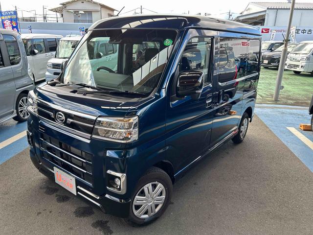 アトレーＲＳ　当店デモカーアップ　カーナビ　スマートインナーミラー走行５０３５キロ　衝突回避支援　キーフリー　プッシュボタンスタート　両側電動スライドドア　アダプティブクルーズコントロール　レーンキープコントロール　ターボ　純正カーペットマット（埼玉県）の中古車