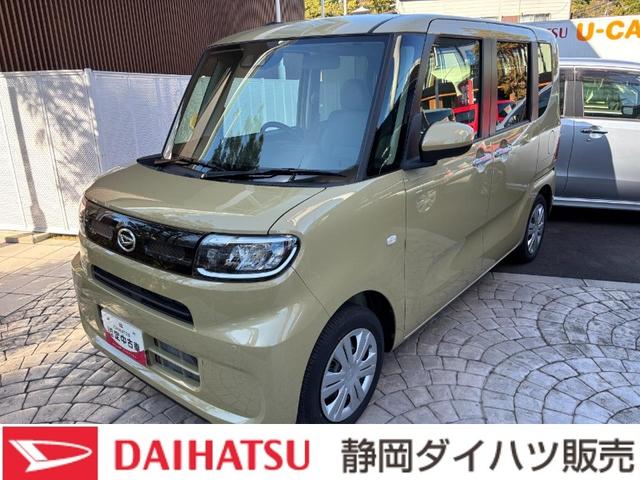 タントＸ１４インチフルホイールキャップ　フルＬＥＤヘッドランプ　オート格納式カラードドアミラー　左側パワースライドドア　ＴＦＴカラーマルチインフォメーションディスプレイ　フルファブリックシート（静岡県）の中古車