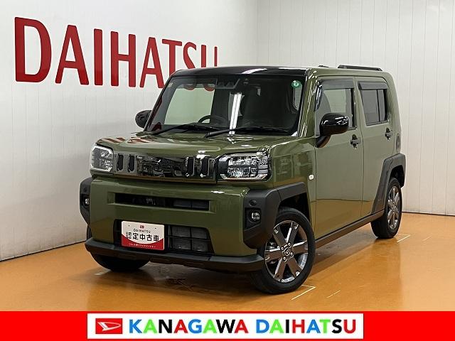 タフトGターボサポカーSワイド適合 ドラレコ スカイフィールトップ 電動パーキングブレーキ 全車速追従機能付ACC ステアリングスイッチ シートヒーター USB接続端子 Pスタート コーナーセンサー ETC(神奈川県)の中古車