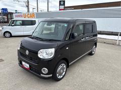 ムーヴキャンバスＧブラックインテリアリミテッド　ＳＡＩＩＩ４ＷＤ　純正ナビ　パノラマモニター　ＬＥＤヘッドランプ／フォグランプ　オートエアコン／ライト／ハイビーム／電動格納ドアミラー　ドライブレコーダー　両側電動スライドドア　チルトステアリング