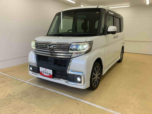タントカスタムＸ　トップエディションＳＡIII　タイヤ新品　保証付ナビ　バックカメラ（静岡県）の中古車