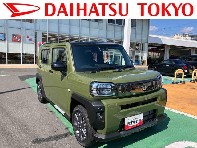 タフトＧターボ　ダーククロムベンチャー保証　新車保証・まごころ保証　１年間・走行距離無制限付き（東京都）の中古車