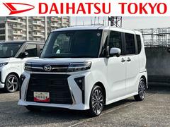 タントカスタムＲＳ　両側電動スライドドア　前席シートヒーター保証　新車保証・まごころ保証　１年間・走行距離無制限付き　両側電動スライドドア　前席シートヒーター　キーフリーシステム　コーナーセンサー　シートバックテーブル　アイドリングストップ