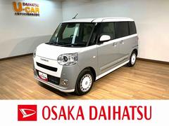 ムーヴキャンバスストライプスＧターボ／ナビ／Ｂカメラ／クルコン／両側電スラ／ターボ車／ナビ／ＢＬＵＥＴＯＯＴＨ／ＵＳＢ／バックカメラ／前席シートヒーター／両側電動スライドドア／クルーズコントロール／電動パーキングブレーキ／スマートキー／コーナーセンサー／ホットカップホルダー／