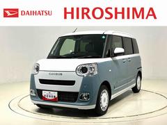 ムーヴキャンバスストライプスＧＬＥＤオートライト・フォグランプ　電動パーキングブレーキ　プッシュボタンスタート　セキュリティアラーム　バックカメラ　オート電動格納式ドアミラー　運