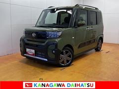 タントファンクロスターボサポカーＳワイド適合　ミラクルオープンドア　両側オートスライドドア　電動パーキングブレーキ　ステアリングスイッチ　シートヒーター　コーナーセンサー　Ｐスタート　キーフリー