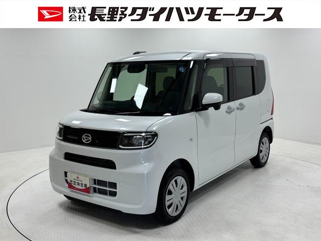 タントXCDチューナー USBソケット 片側電動スライドドア ミラクルオープンドア 両側シートヒーター 格納式テーブル 電動格納ミラー LEDヘッドランプ オートライト プッシュスタート キーフリー スマアシ(長野県)の中古車