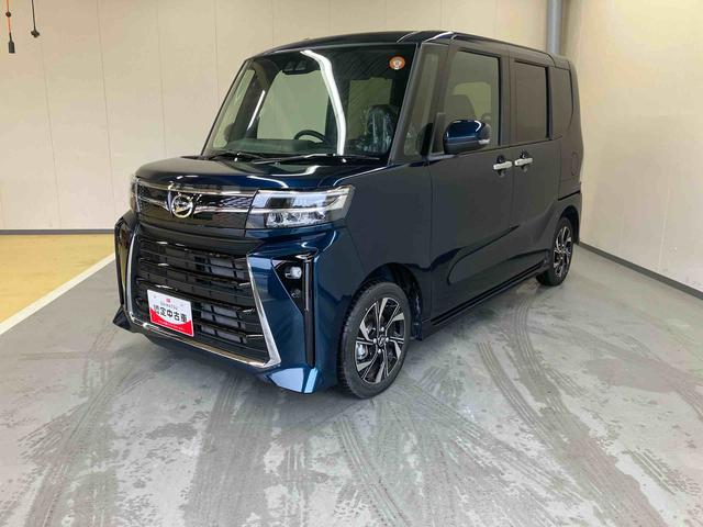 タントカスタムＸ／ディスプレイオーディオ／両側パワースライドドア両側パワースライドドア　イージークローザー　ディスプレイオーディオ　バックモニター　インパネシフト　キーフリー　電動パーキングブレーキ　前席シートヒーター　オートエアコン　１４インチアルミホイール（三重県）の中古車