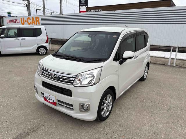 ムーヴＸリミテッド　ＳＡIII４ＷＤ　社外品ナビ　バックカメラ　ハロゲンヘッドライト　ＬＥＤフォグランプ　運転席シートヒーター　オートエアコン／ライト／ハイビーム／電動ドアミラー　社外品リモコンエンジンスターター（秋田県）の中古車