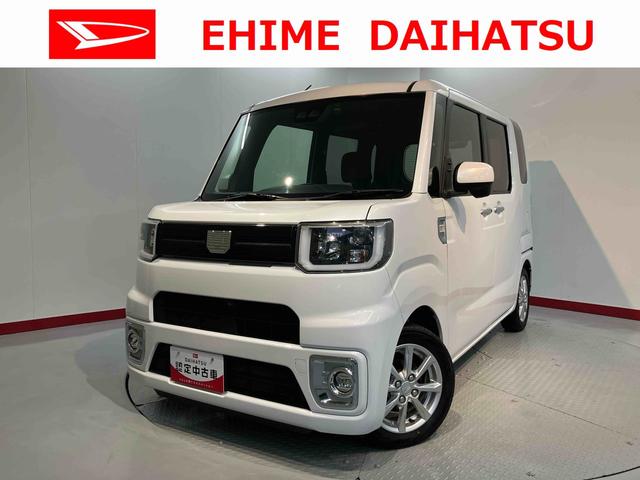 ウェイクＬリミテッドＳＡIII純正ナビ　前後ドラレコ　両側電動スライドドア　フルセグＴＶ　パノラマモニター　オートエアコン　オートライト　ＬＥＤヘッドライト　フォグランプ　プッシュスタートアルミホイール　スマートアシストＩＩＩ（愛媛県）の中古車