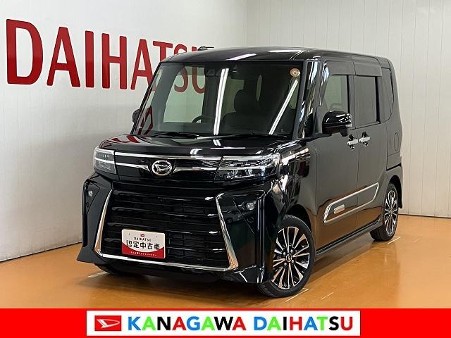 タントカスタムＲＳサポカーＳワイド適合　ドラレコ　ミラクルオープンドア　両側オートスライドドア　電動パーキングブレーキ　パノラマモニター対応　ステアリングスイッチ　シートヒーター　コーナーセンサー　キーフリー（神奈川県）の中古車