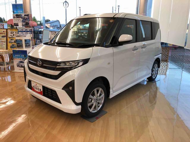ムーヴＧ　４ＷＤ　走行距離５２１９ｋｍ４ＷＤ　スマートアシスト　１４インチアルミホイール　プッシュボタンスタート　ステアリングスイッチ　電動パーキングブレーキ　キーフリーシステム（山形県）の中古車