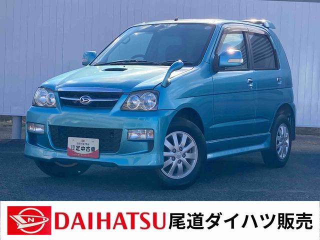 テリオスキッドカスタムＸ４ＷＤ　ターボ　１５インチタイヤ　アルミホイール　ＣＤチューナー　ＥＴＣ　電動格納ドアミラー（広島県）の中古車