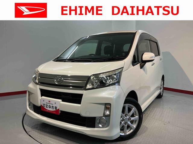 ムーヴカスタム　Ｘ　ＳＡ社外ナビ　バックモニター　フルセグＴＶ　ＣＤ　ＤＶＤ　Ｂｌｕｅｔｏｏｔｈ　ドラレコ　ＥＴＣ　プッシュスタート　アイドリングストップ　オートライト　ＬＥＤヘッドライト　ベンチシート　キーフリーシステム（愛媛県）の中古車