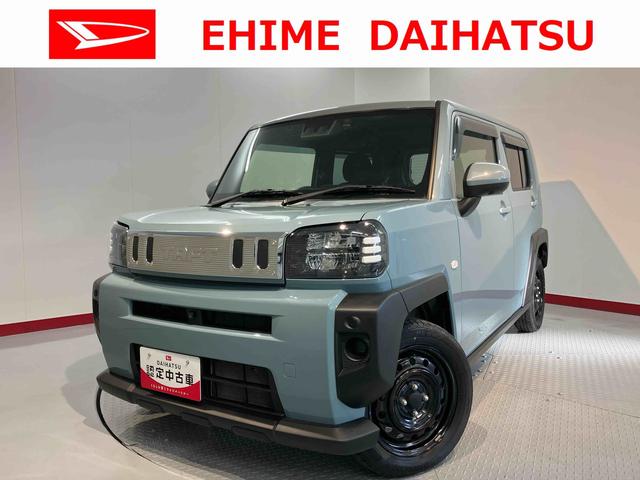 タフトX純正ナビ パノラマモニター フルセグTV CD DVD USB Bluetooth ドラレコ ETC オートライト LEDヘッドライト プッシュスタート アイドリングストップ 電動パーキング(愛媛県)の中古車