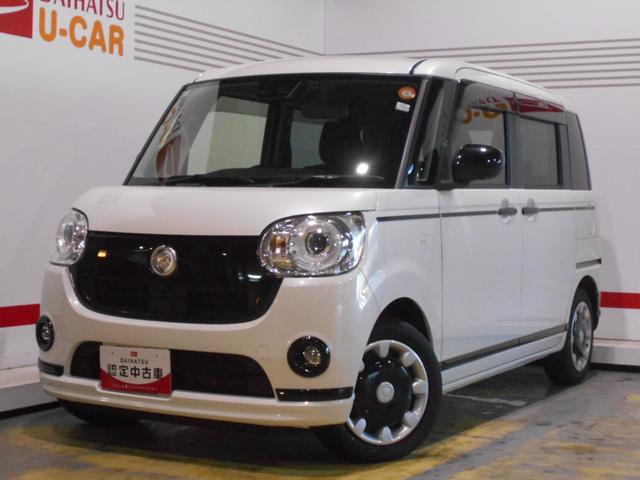 ムーヴキャンバスＧブラックアクセントＶＳ　ＳＡ３　４ＷＤ　純正ナビ　ドラレコ２０２１年モデル　ダイハツ純正８インチメモリーナビ　ドライブレコーダー　パノラマモニター　ＴＶコントロールキット　装着車　ノーマルタイヤ４本新品（福井県）の中古車