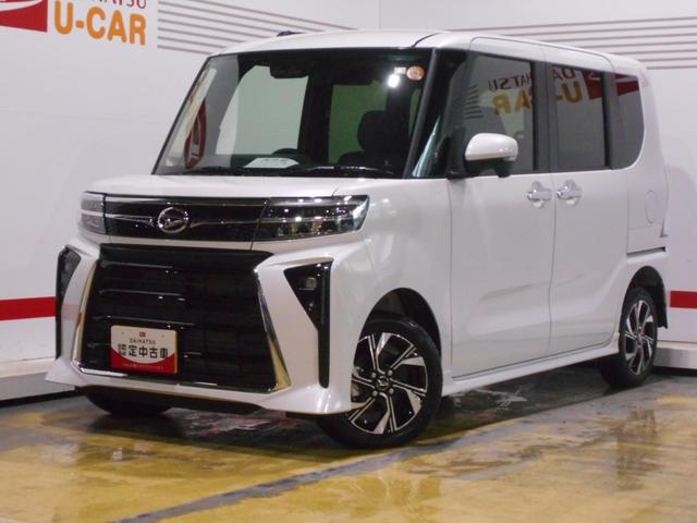 タントカスタムＸ　４ＷＤ　９インチディスプレイオーディオ装着パノラマモニター装着　届出済未走行車（福井県）の中古車