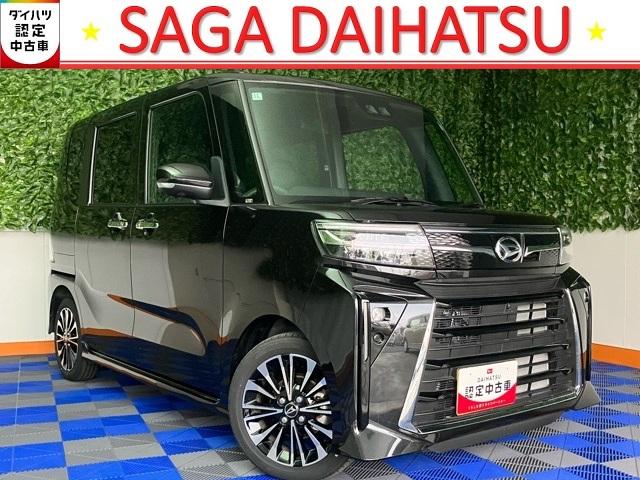 タントカスタムＲＳ両側電動スライドドア・プッシュボタンスタート・ステアリングスイッチ・オートエアコン・キーフリーシステム・シートヒーター・全周囲カメラ対応・パワーウィンドウ（佐賀県）の中古車