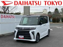 タントカスタムＲＳインタークーラーターボエンジン　純正７型ワイドエントリーナビ　パノラマモニター対応カメラ　ＥＴＣ　４コーナーセンサー　両側電動スライドドア　両席シートヒーター　電動パーキングブレーキ　ＵＳＢソケット