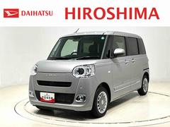 ムーヴキャンバスセオリーＧ　バックモニター対応　電動パーキングブレーキＬＥＤオートライト・フォグランプ　電動パーキングブレーキ　プッシュボタンスタート　セキュリティアラーム　バックカメラ　両側パワースライドドアウエルカムオープン機能　オート電動格納式ドアミラー