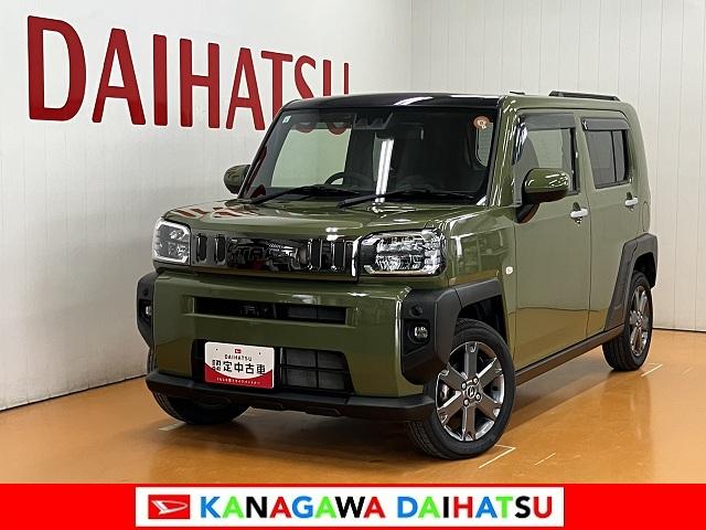 タフトＧターボサポカーＳワイド適合　スカイフィールトップ　パノラマモニター対応　電動パーキングブレーキ　全車速追従機能付ＡＣＣ　ステアリングスイッチ　シートヒーター　ＥＴＣ　Ｐスタート　コーナーセンサー（神奈川県）の中古車