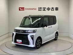 タントカスタムＸスマートアシスト搭載　後席両側電動スライドドア　パノラマモニター対応　オートエアコン　オートライト　キーフリー　アイドリングストップ　ＡＢＳ　電動ドアミラー