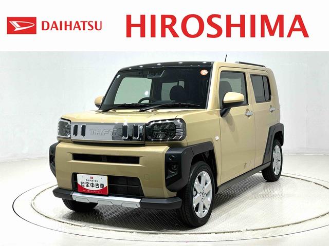 タフトＧ　クロムベンチャー　納車前点検あり　延長保証追加できますスカイフィールトップ　クロムパック　メッキパック　シルバーアンダーガーニッシュ　インテリアアクセント　ＬＥＤオートハイビーム＆フォグランプ　電動パーキングブレーキ　バックカメラ　アルミホイール（広島県）の中古車